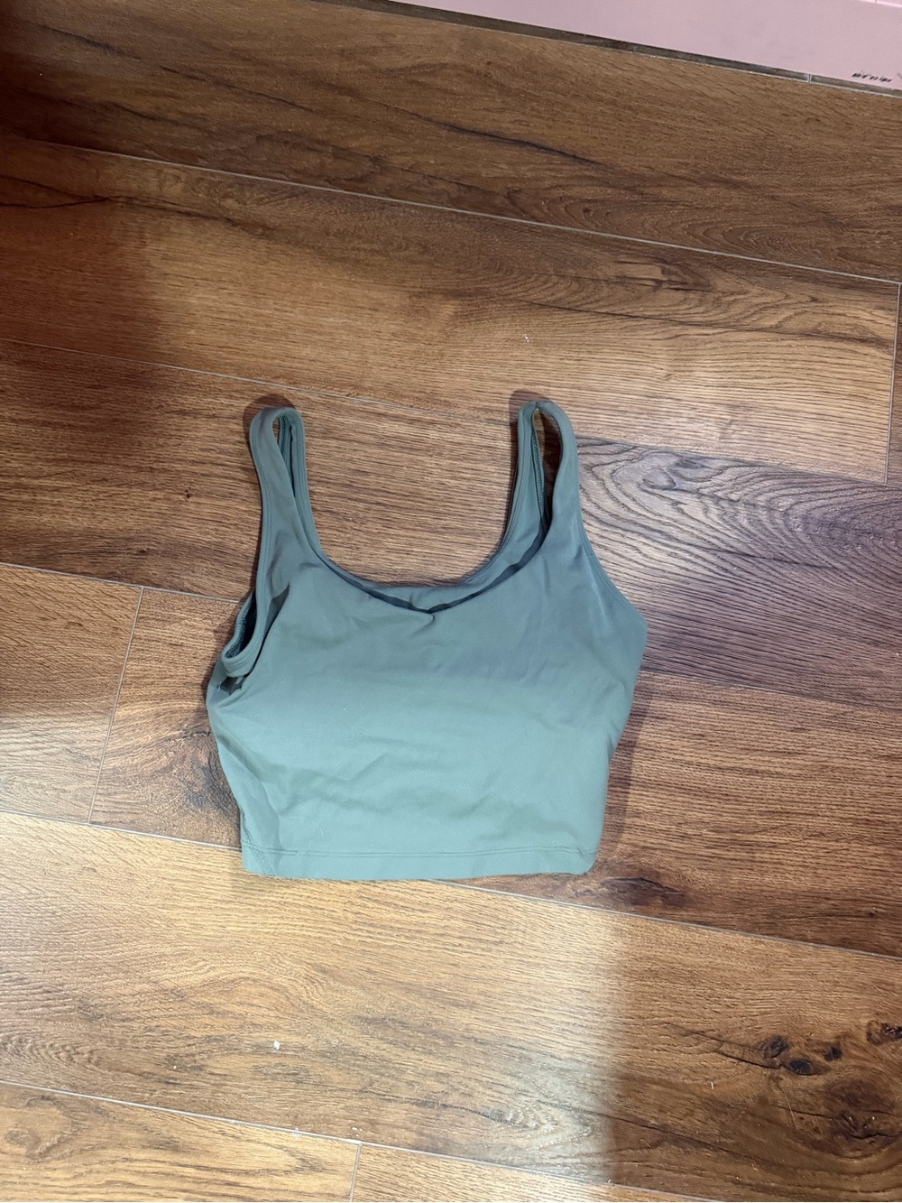 🔴Crz yoga Sage Green Crop Tank Top lulu align top